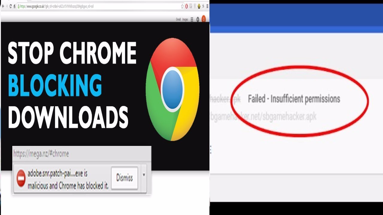 failed system busy chrome download
